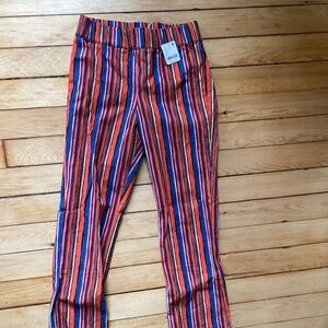 Free People Striped Disco pants